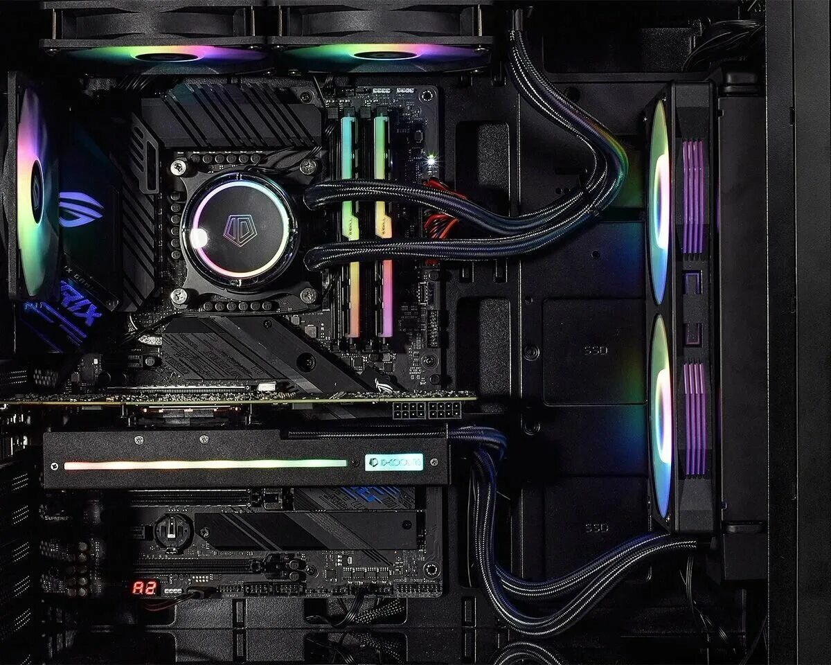 водяное охлаждение для видеокарты rx. Id cooling icekimo 240vga-rgb. водяное охлаждение для видеокарты rx. Id cooling icekimo 240vga. водяное охлаждение id cooling 240.