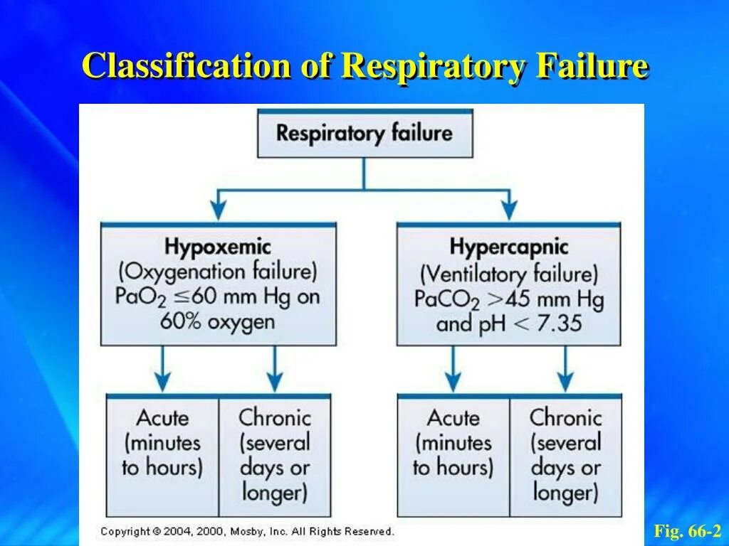 Type 2 Respiratory failure. Respiratory failure classification. Chronic Respiratory failure. Classification of Respiratory System. Failure during