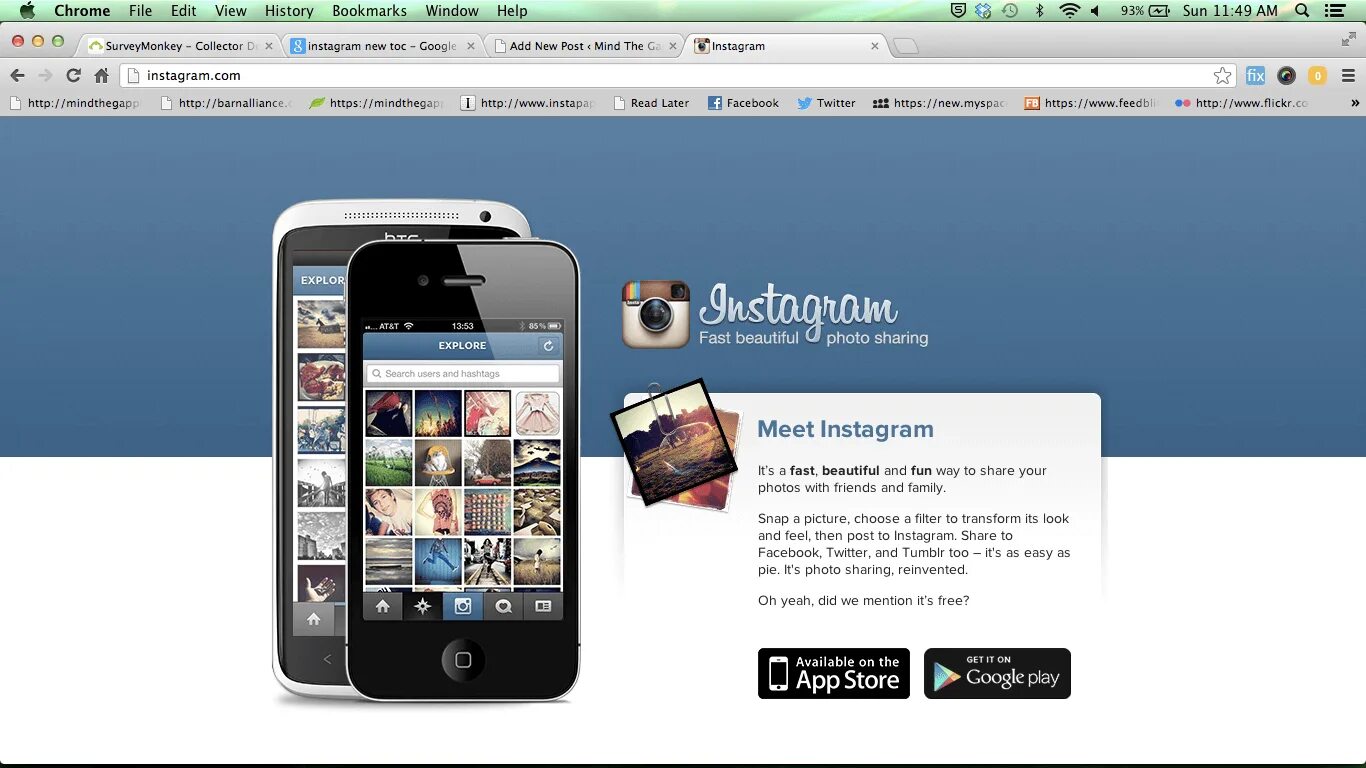 Share instagram