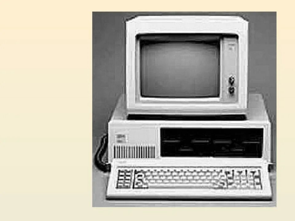 Четвертое поколение ЭВМ IBM PC. Первый персональный IBM PC (модель IBM 5150). 4 Поколение ЭВМ эпл 1. IBM Computer 1980.