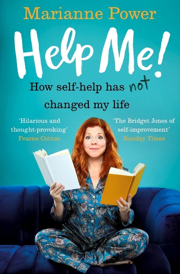 Help powered. Marianne powers. marianne power help me. help me. self help books.