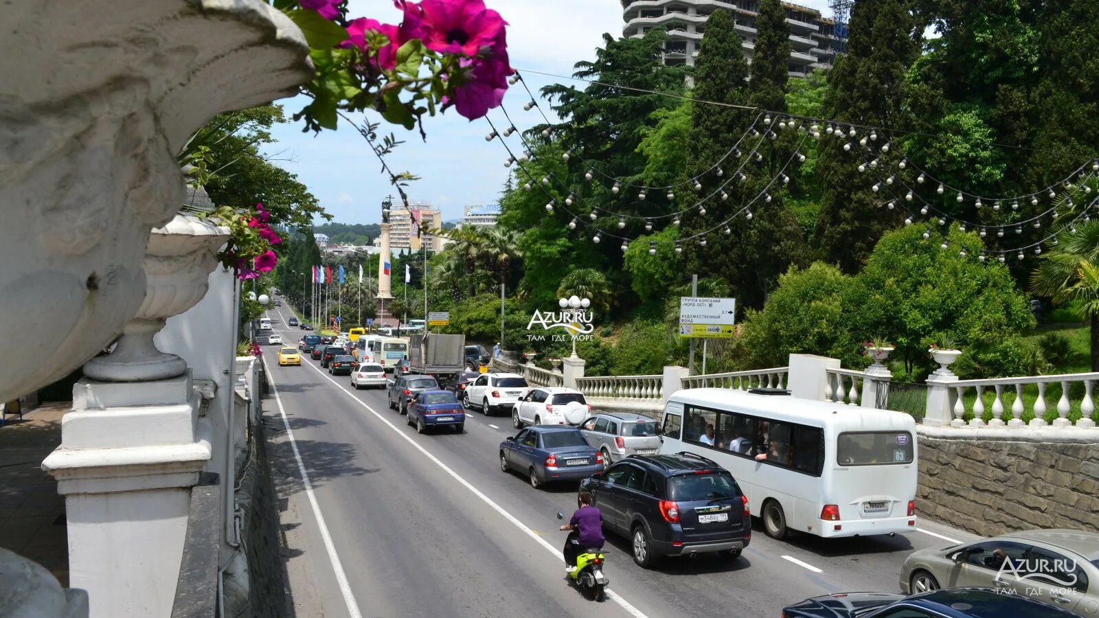 Курортный проспект сочи фото Sochi, Russia June 2 2018. Kurortny Prospect Part of the a-147 Highway Edito