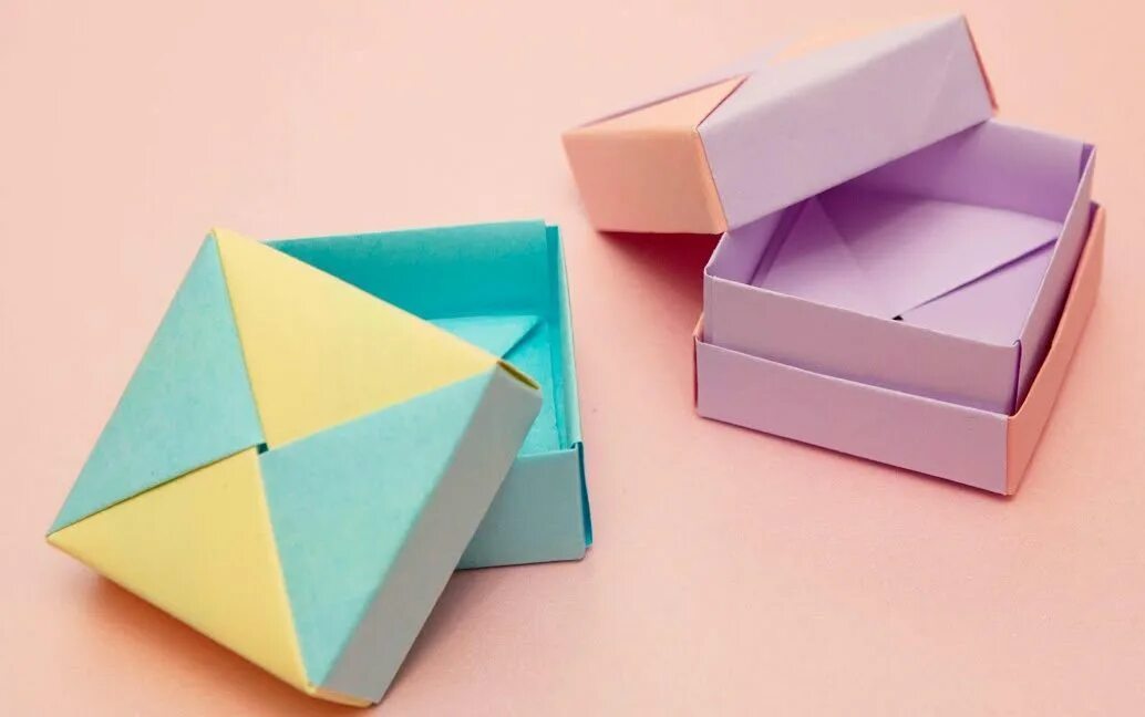 Сделать коробочку из бумаги без клея. Оригами коробки для подарков. Подарочные коробки оригами. Красивые коробочки оригами. Оригами коробочка для мелочей.