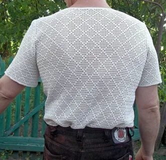 Рубашка спицами