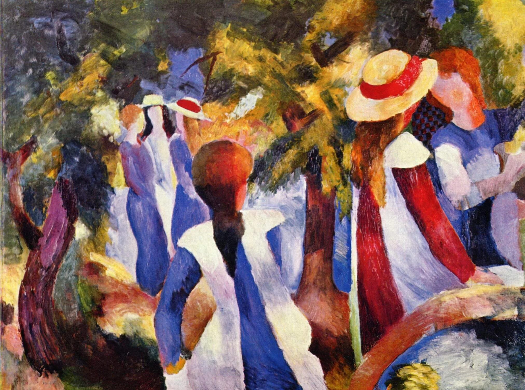 Форма художественного образа. Август маке (August Macke, 1887 – 1914)!. Август маке экспрессионизм. Август Макке картины. Художник август маке картины.