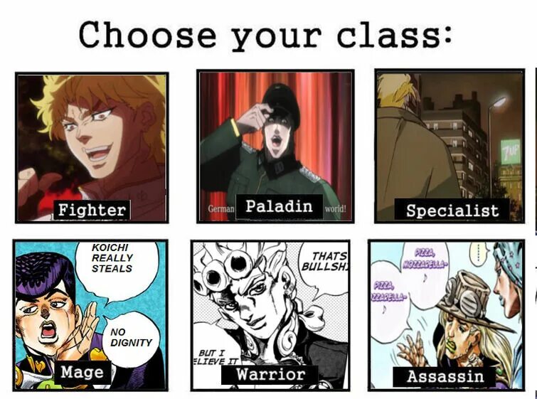 Немецкая наука лучшая в мире Джоджо. Штрохайм. Choose your class. Штрохайм немецкая наука лучшая в мире.