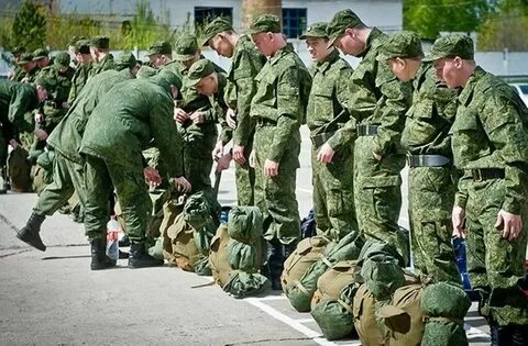 Как выглядят призывники
