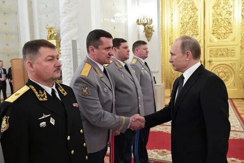 Награждение офицеров