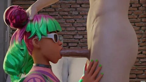 Fortnite Zoey Deep throat Blowjob Long Blowjob. 