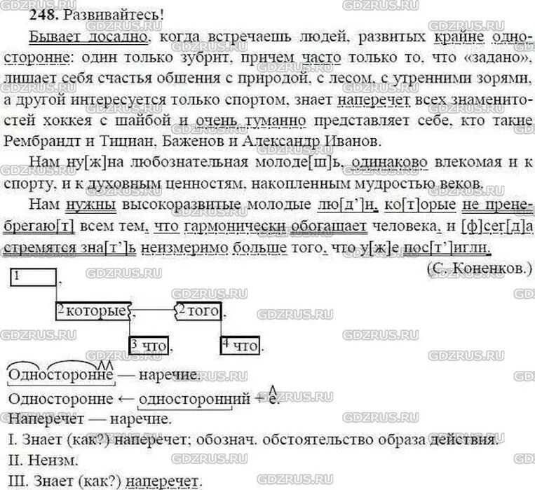 Русский язык второй класс упражнение 248. Русский язык 9 класс ладыженская упр 248. Русский язык 9 класс упражнение 248.