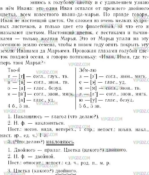 Готовое домашнее задание по русскому языку 7 класс. Упражнения по русскому языку 7 класс. Готовое домашнее задание по русскому языку 7 класс ладыженская. Наклоняюсь к голубому цветку и с удивлением. Наклоняешься к голубому цветку и с удивлением