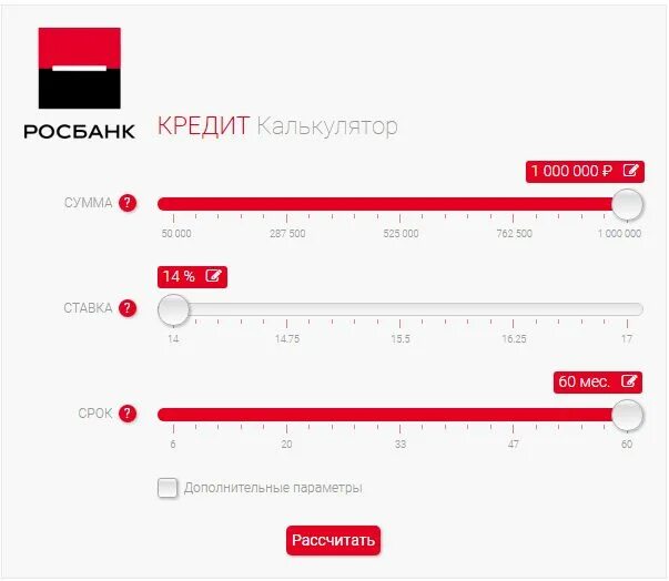 Рассчитать рефинансирование кредита калькулятор. Кредитный калькулятор Росбанк потребительский. Росбанк условия ипотечного кредитования. Ипотечный калькулятор Росбанк рассчитать. Росбанк кредит наличными.