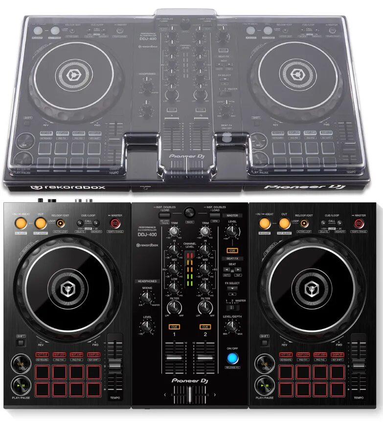 Купить контроллер pioneer ddj 400. Контроллер Пионер DDJ 400. DJ пульт Pioneer DDJ-400. Pioneer DDJ-200. DDJ-400 Pioneer Rekordbox.