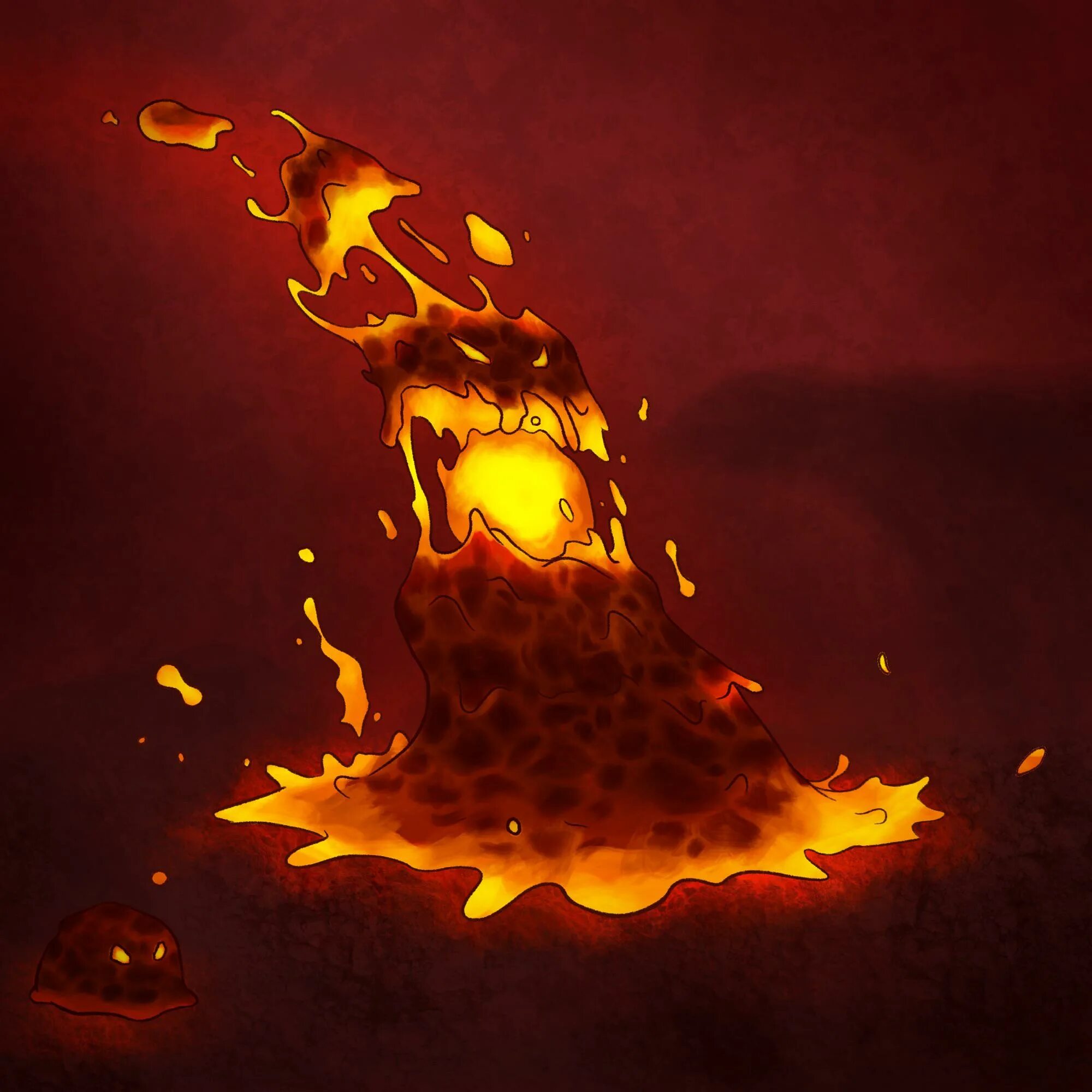 Магма кубы. Магма куб. magma_cube майнкрафт. магма слайм. магма слизень.