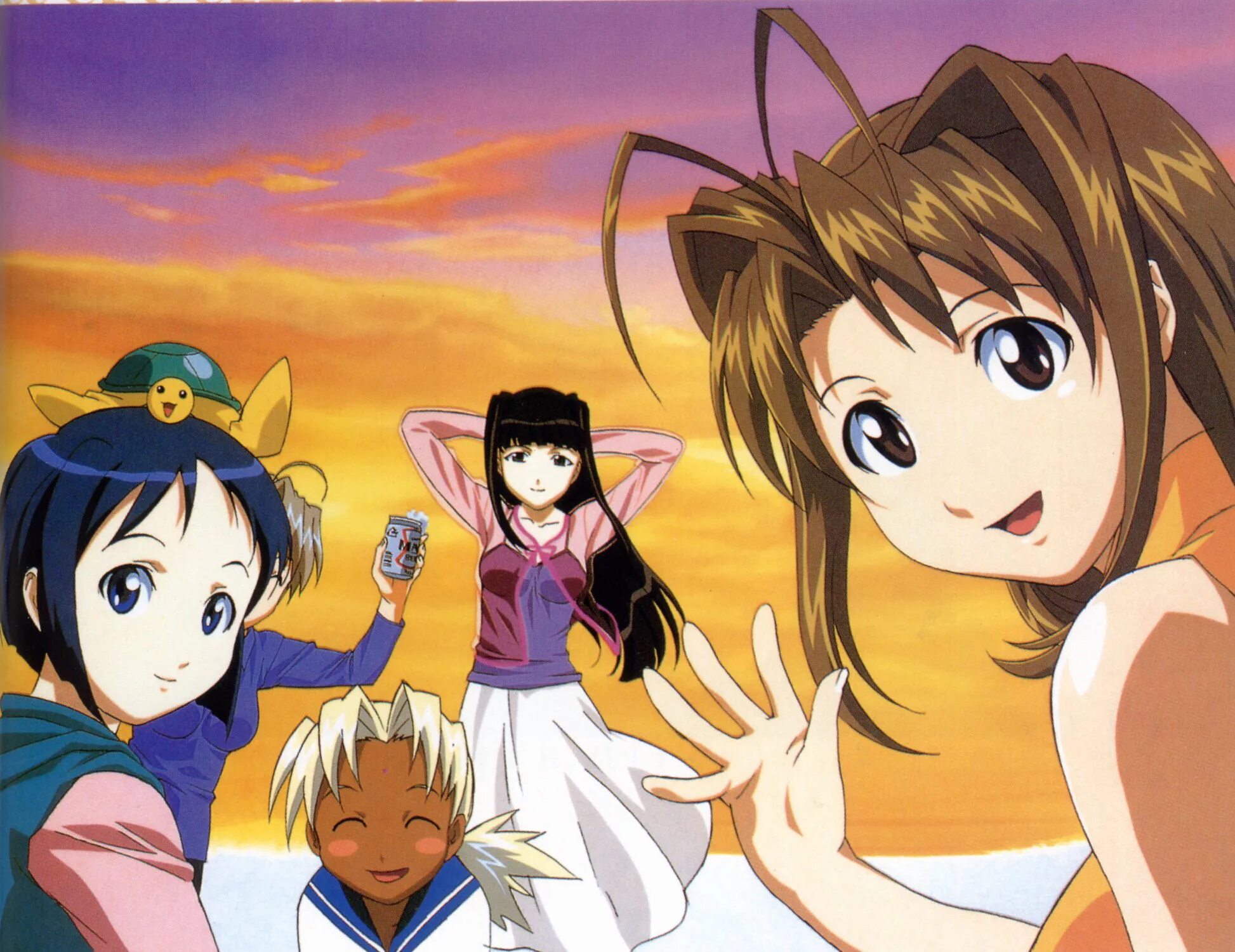 Love hina. Лав Хина.