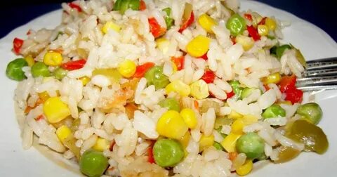 Рис с мексиканской смесью