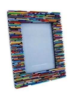 DIY Yarn Picture Frame - Spoonful of Imagination