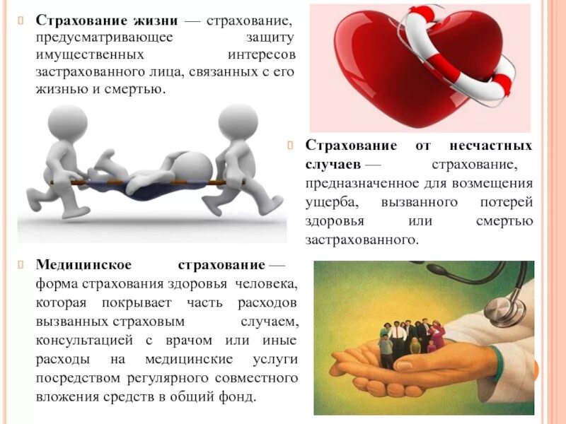 Страхование от несчастного случая в рф. Страхование жизни. Страхование жизни и здоровья. Страхование жизни от несчастных случаев. Виды страхования жизни.