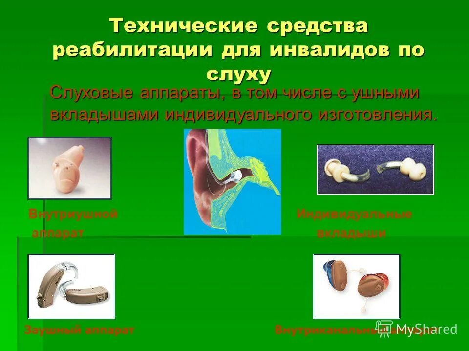 реабилитация инвалида по слуху