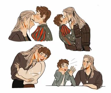 strudelcreep on Twitter: "sum geraskier doodles for the soul ✨ #TheWit...