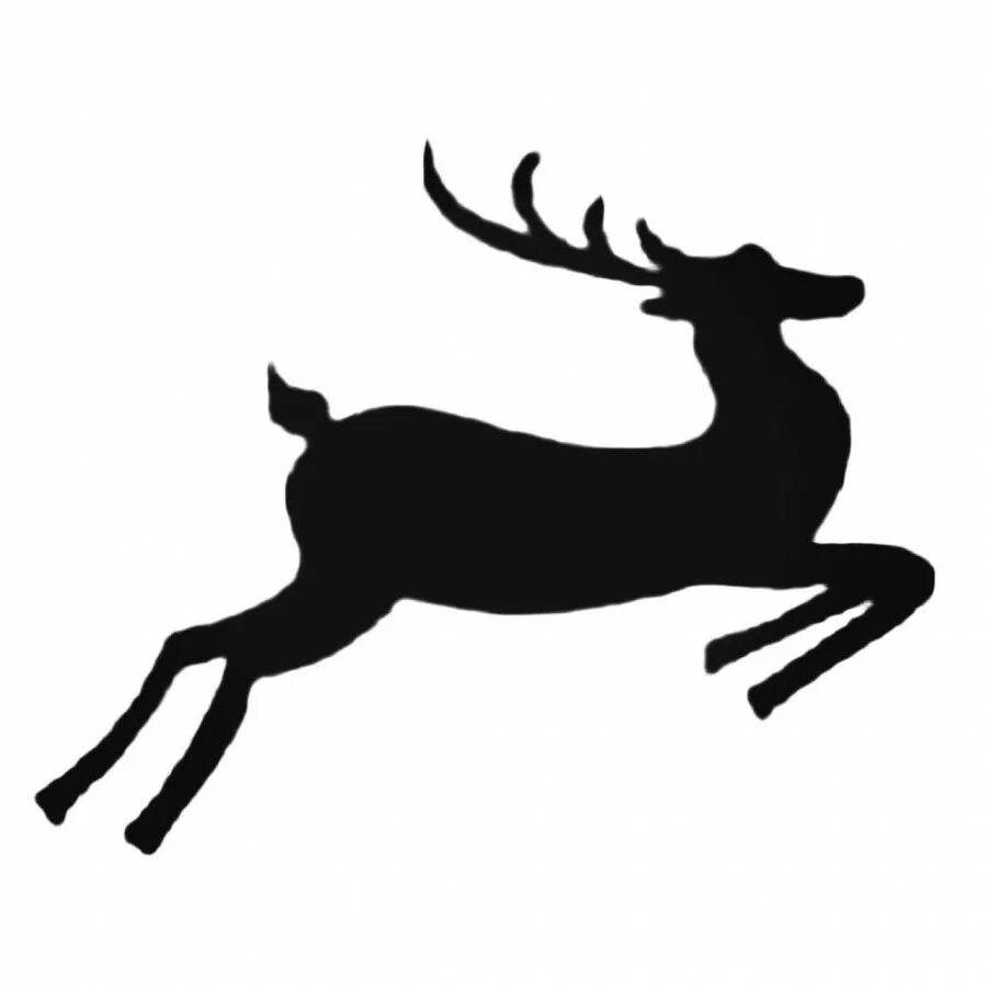 как нарисовать бегущего оленя