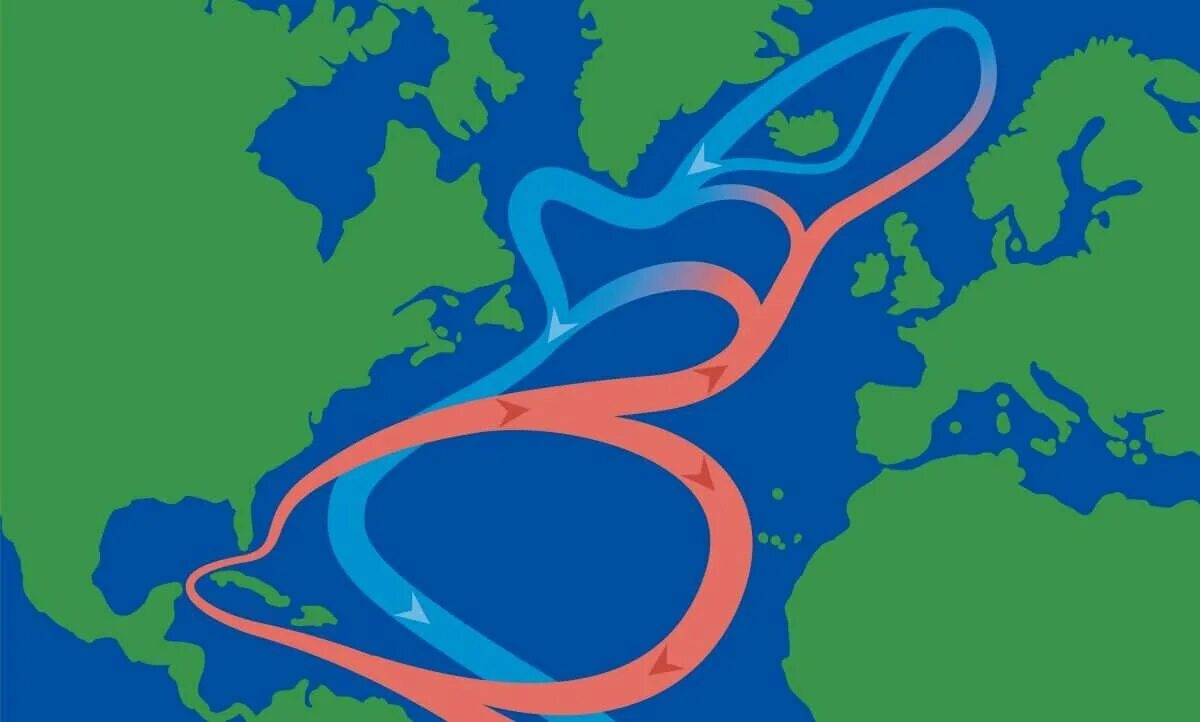 Гольфстрим течение. Океаническое течение Гольфстрим. Что такое Гольфстрим в географии. Течение Гольфстрим на карте.