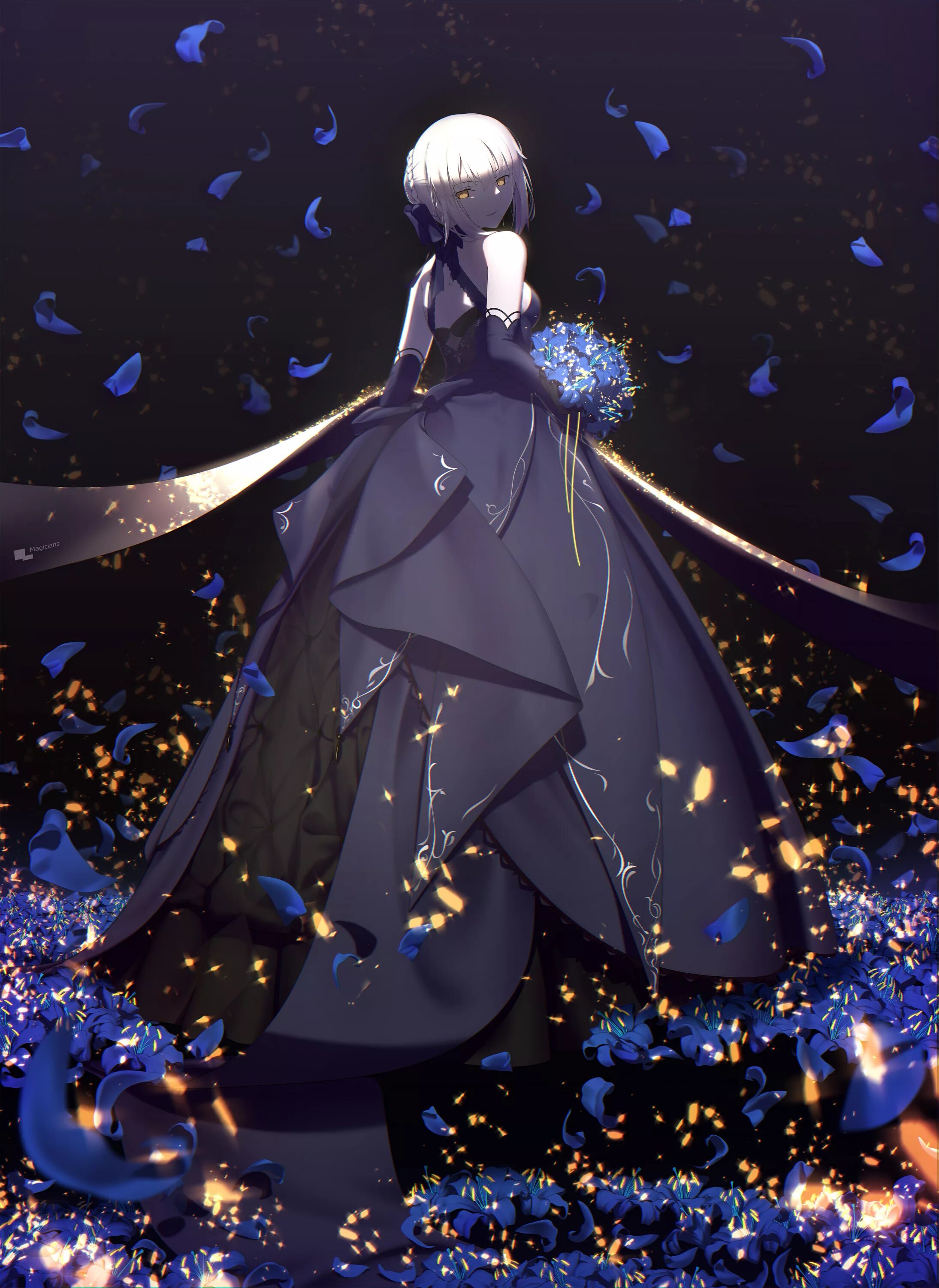 Magic fate. Fate saber Alter. Fate обои.