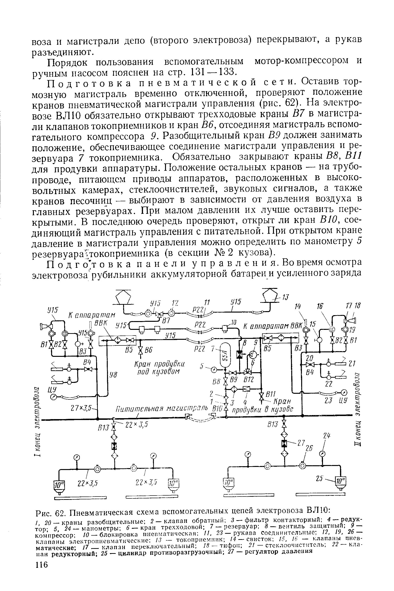 Тормозная пневмосистема трактора мтз 80. Пневматическая схема вл80с. Схема электровоза 3эс5к. Ресивер для компрессора 6л. Порядок продувки пневмосистемы.