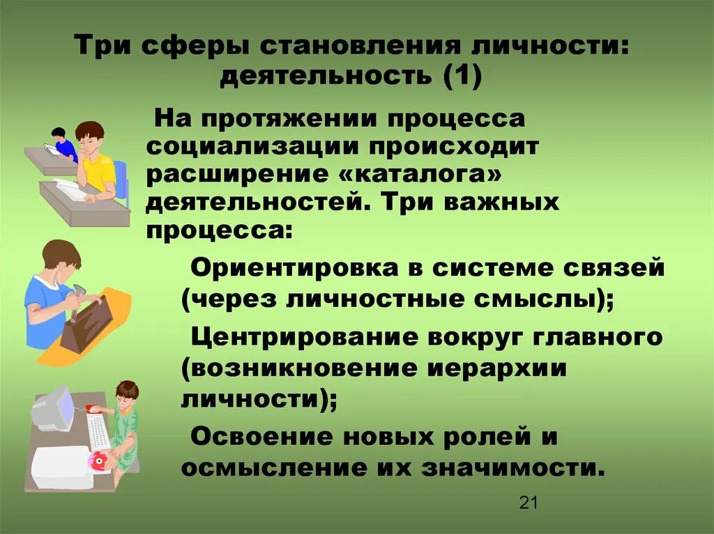 Основы становления личности