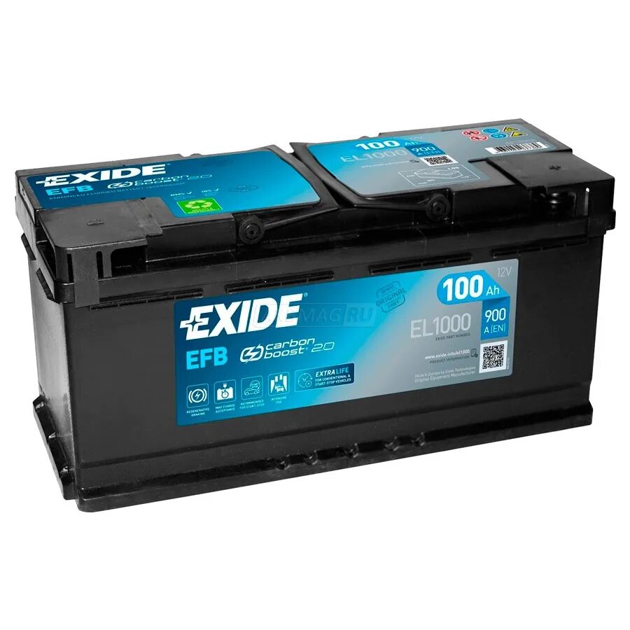 Efb аккумуляторы купить. Аккумулятор Exide AGM 100ah. Exide ek1050. АКБ Exide 100ah AGM. Exide Premium 100ah 900a.