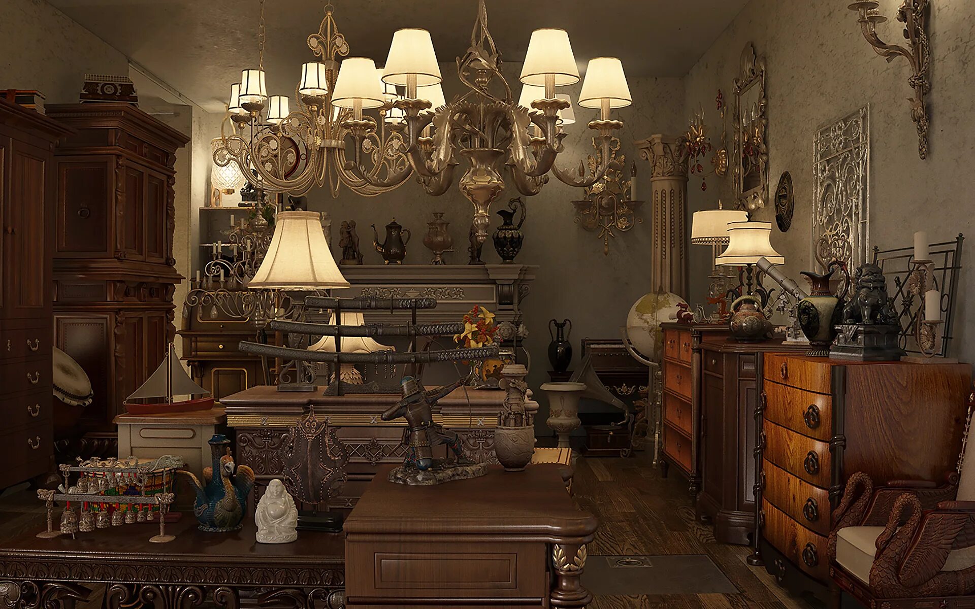 Old room and new room
