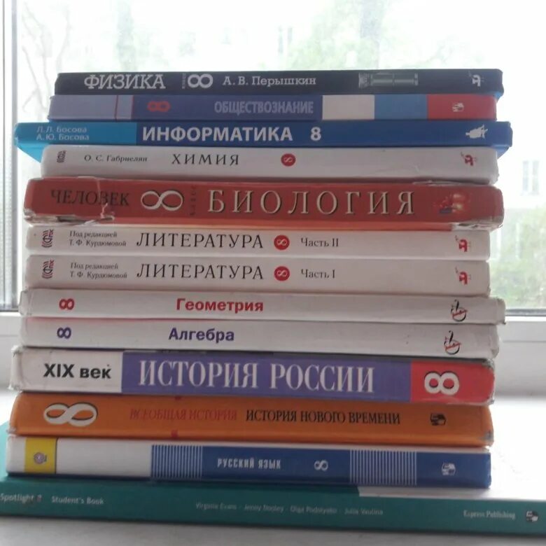 Электронная версия учебников 8 класс