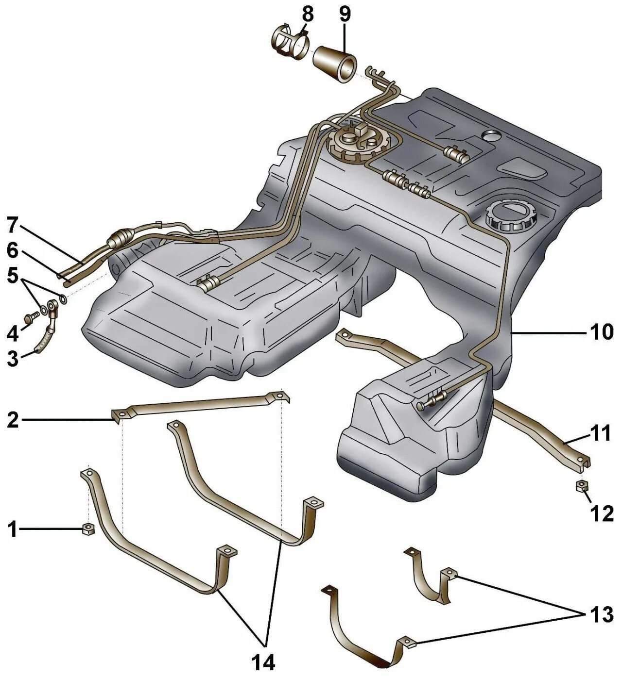 топливная система на ауди 3. 0 лампа резерва топлива. пластиковый бак на audi 100 кватро. 2. бак ауди а4 б6.
