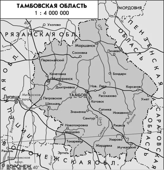 Сфр тамбовской области. Границы Тамбовской области на карте. Географическая карта Тамбовской области. Реки Тамбовской области на карте. Контурная карта Тамбовской области.