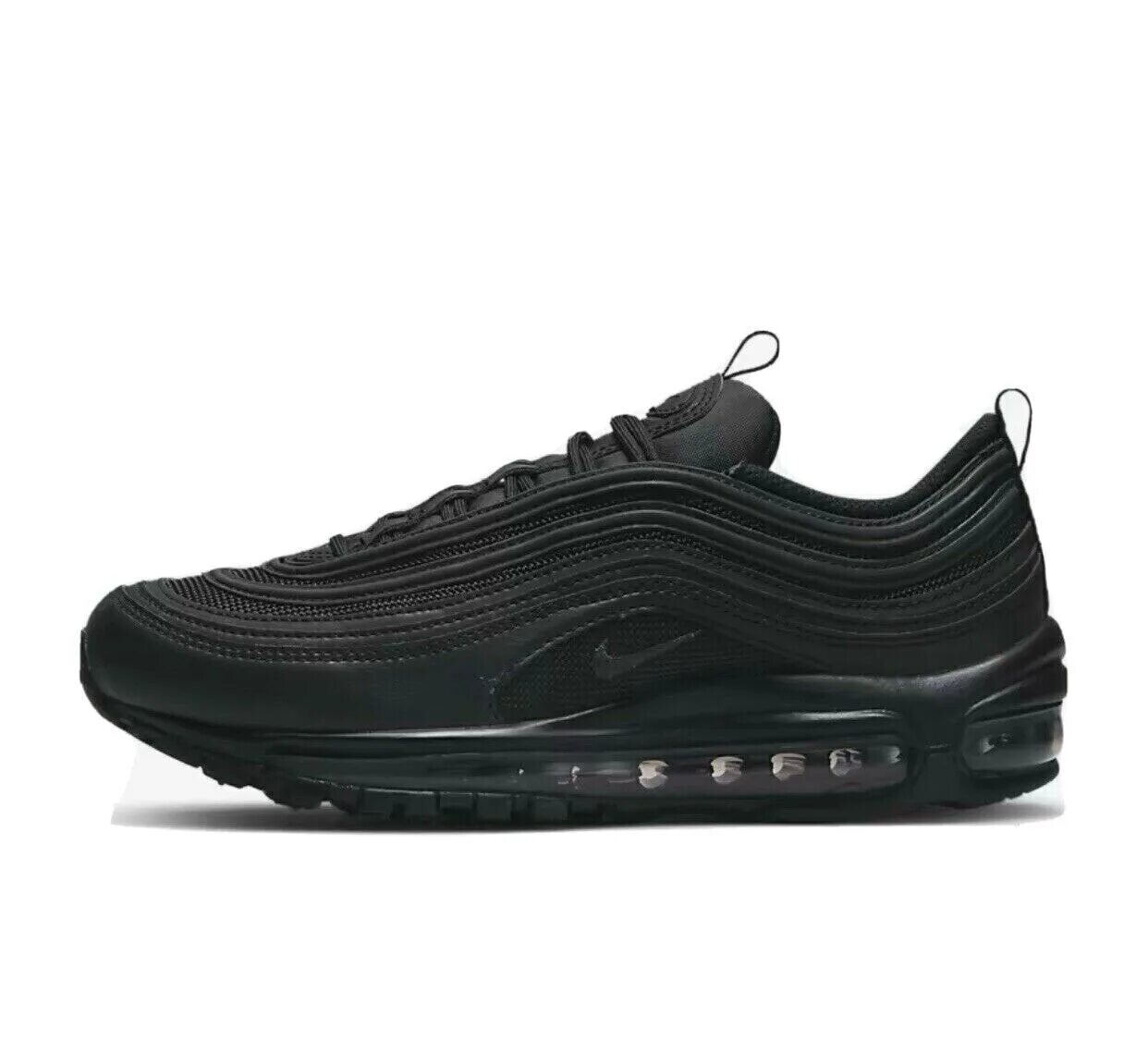 Nike air 97 мужские. Nike Air Max 97. Air Max 97 Black. Nike Air Max 97 Black White. Nike Air Max 97 Black Reflective.