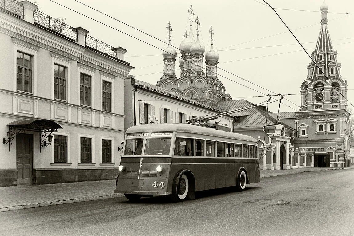 Жизнь в россии в 30 годы. ЯТБ-1. Москва 1930-х. ЯТБ-1 троллейбус Москва. Троллейбус ЯТБ.