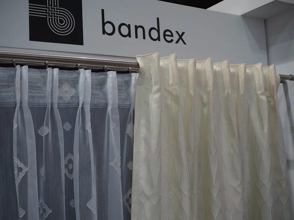 Готовая тюль на ленте. Шторная лента Bandex. Шторная лента с кольцами Bandex. Тюль на широкой шторной ленте.