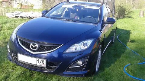 Mazda 6 (2G) GH 1.8 бензиновый 2011 STORMY BLUE на DRIVE2