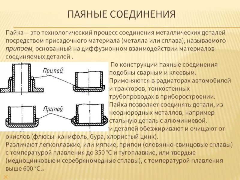 Соединение металлических элементов. Неразъемные соединения деталей паяное соединение. Сборка соединений деталей пайкой. Пайка металлов схема. Соединения металлических деталей пайкой.