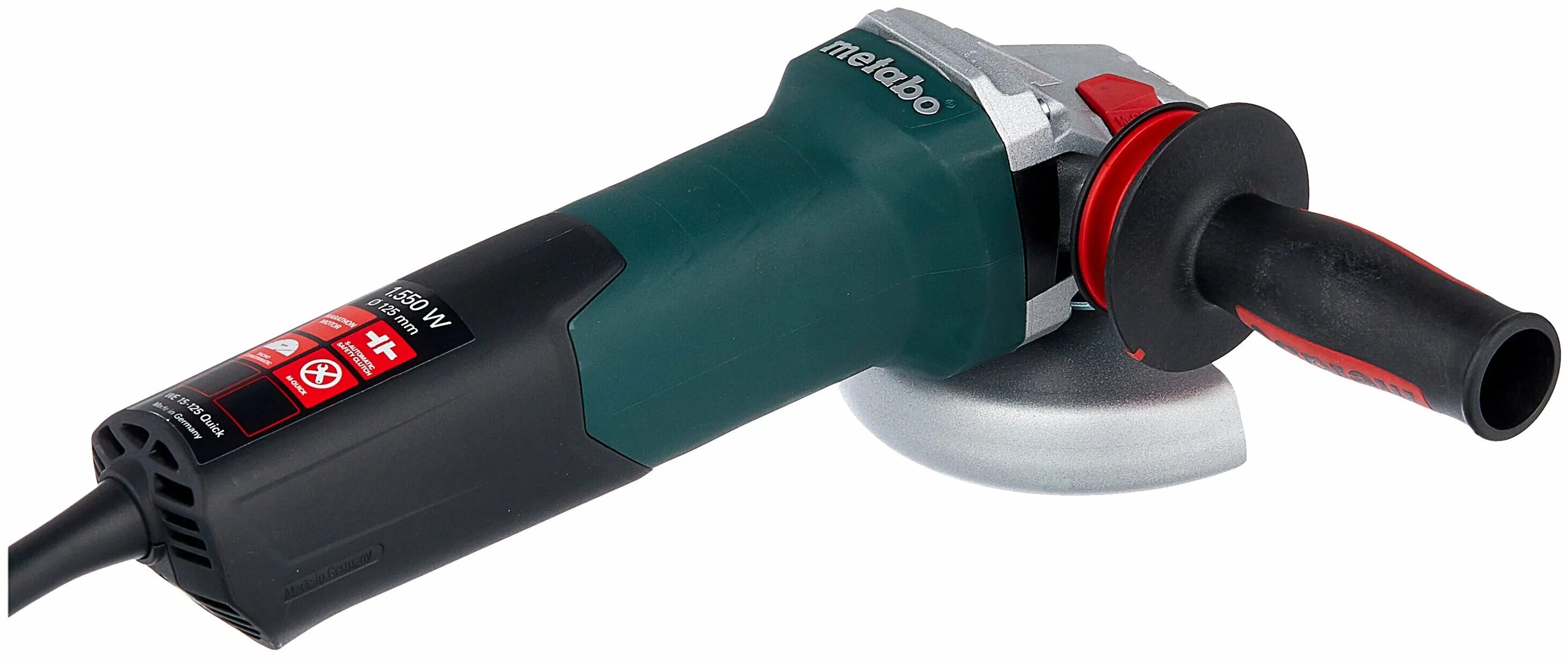 Метабо ушм 125 купить. Metabo 15-125 quick. Metabo we 15-125 quick (600448000). УШМ Metabo we 15-125 quick. Metabo болгарка 125 1550вт.