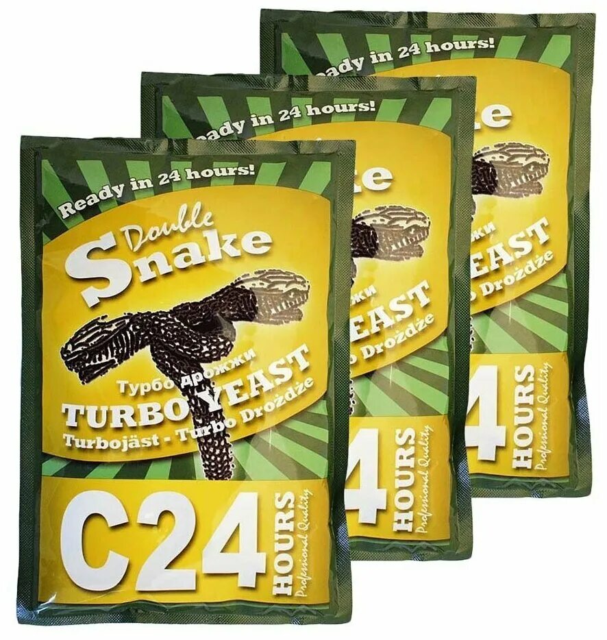 Дрожжи дабл снейк. Турбо-дрожжи Double Snake c24. Турбо дрожжи Double Snake Turbo yeast c 24 Turbo 175 гр.. Спиртовые турбо дрожжи Double Snake c3. Грин Снейк дрожжи.