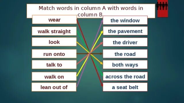 Match the words 1 traffic. Match the Words in the columns. Match the Words. Match the Words in column a to the Words in column b ответы. Match the Words in column a to the Words in column b 5 класс.