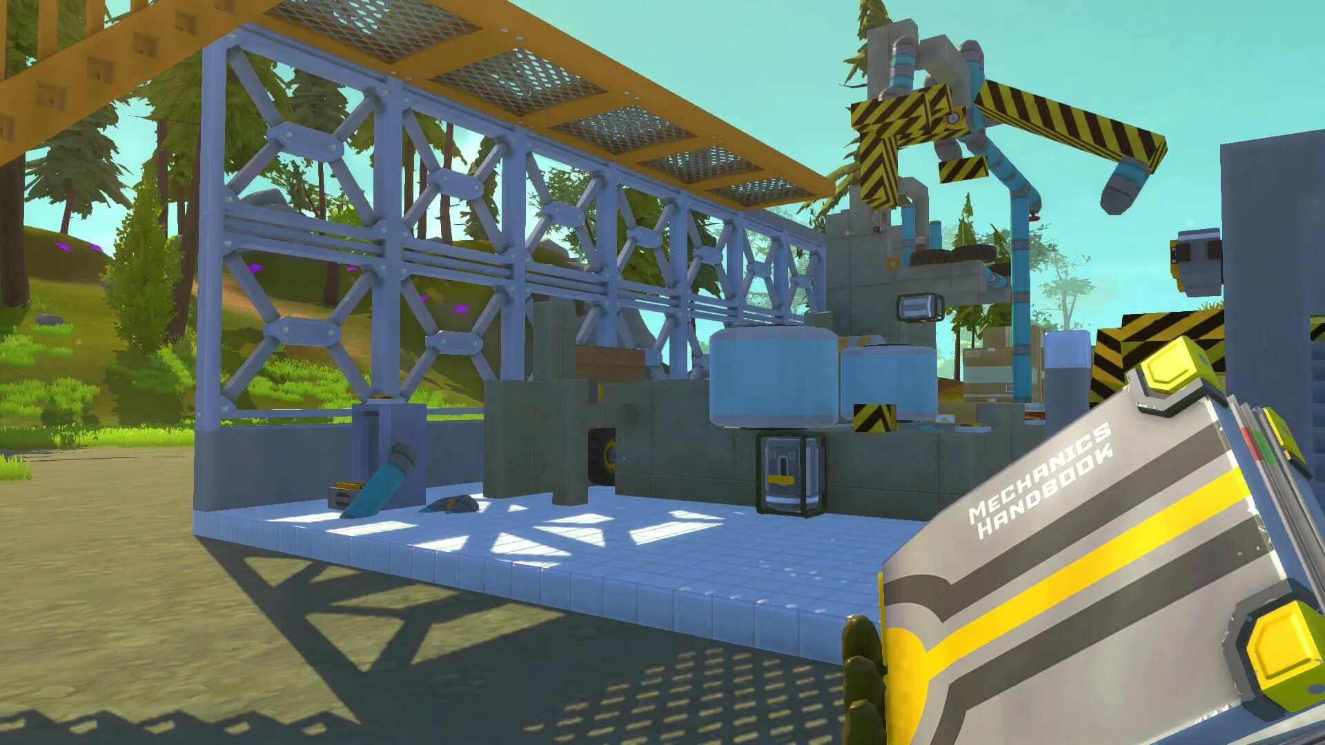 Что делать если в скрап механик. Скрап механик 0.4.8. буровая машина scrap mechanic. бульдозер бот в скрап механик. айсберг скрап механик.