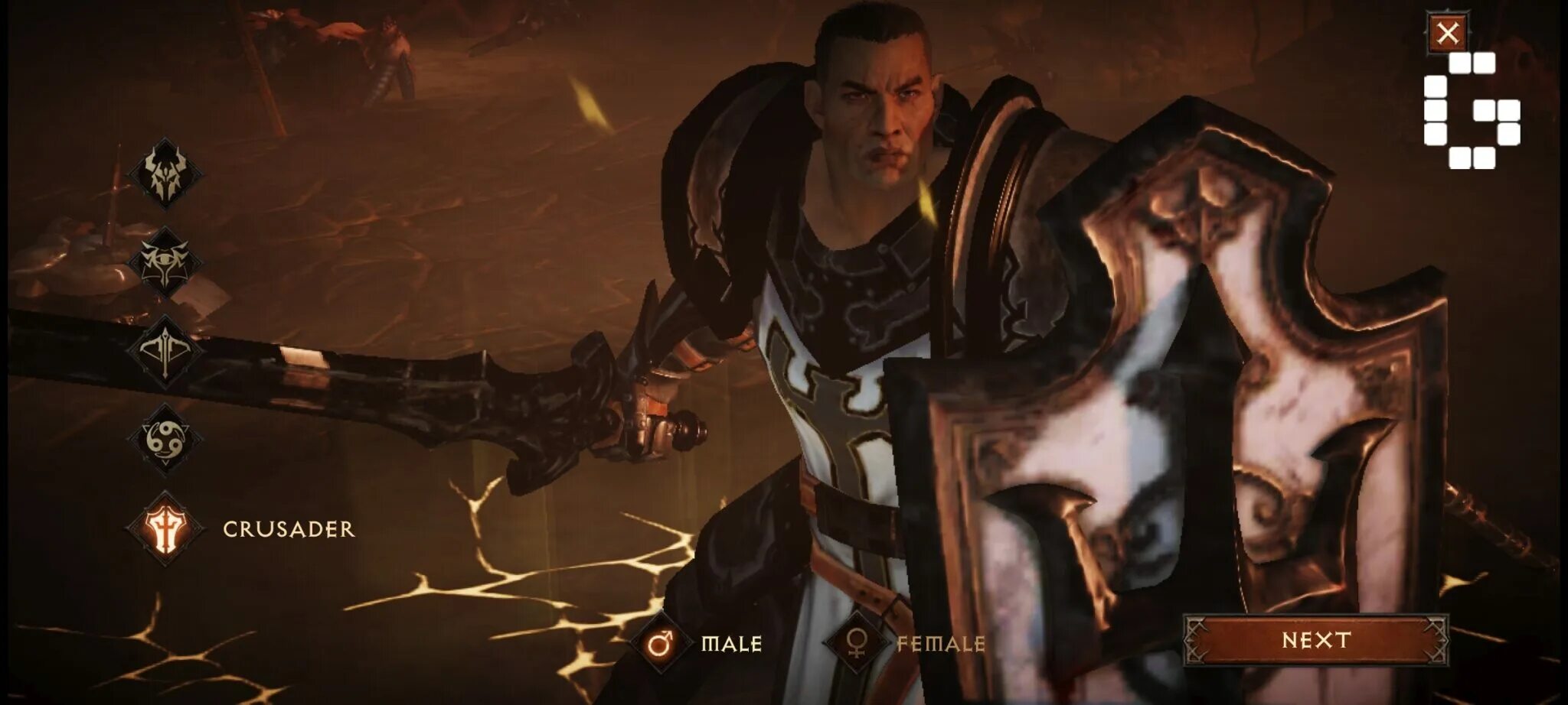 The omnipotent immortal. Diablo immortal. крестоносец диабло иммортал. bilefen диабло. diablo immortal interface.