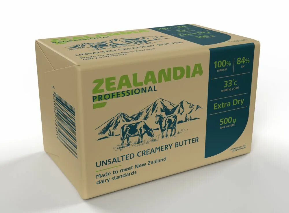 Масло сливочное Zealandia professional 500 гр. Масло сливочное Zealandia 84% 500г. Масло сладкосливочное несоленое TM Zealandia 84% 500гр. Масло Зеландия сливочное 500гр. Масло сливочное 84