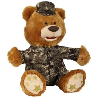 Teddy bear toy soldier