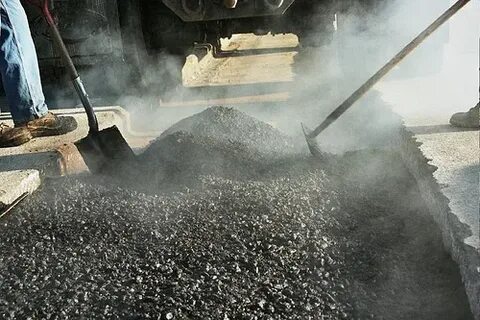 Смесь горячего асфальтобетона