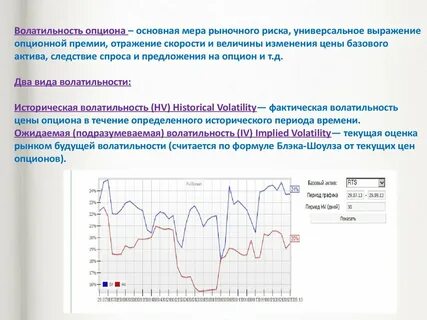 Высокая волатильность это