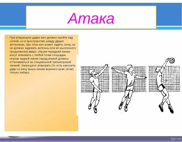 Правила игры волейбол подача. Атакующий удар в волейболе. Приемы нападения в волейболе. Нападающий удар через сетку в волейболе. Прием нападающего удара в волейболе.