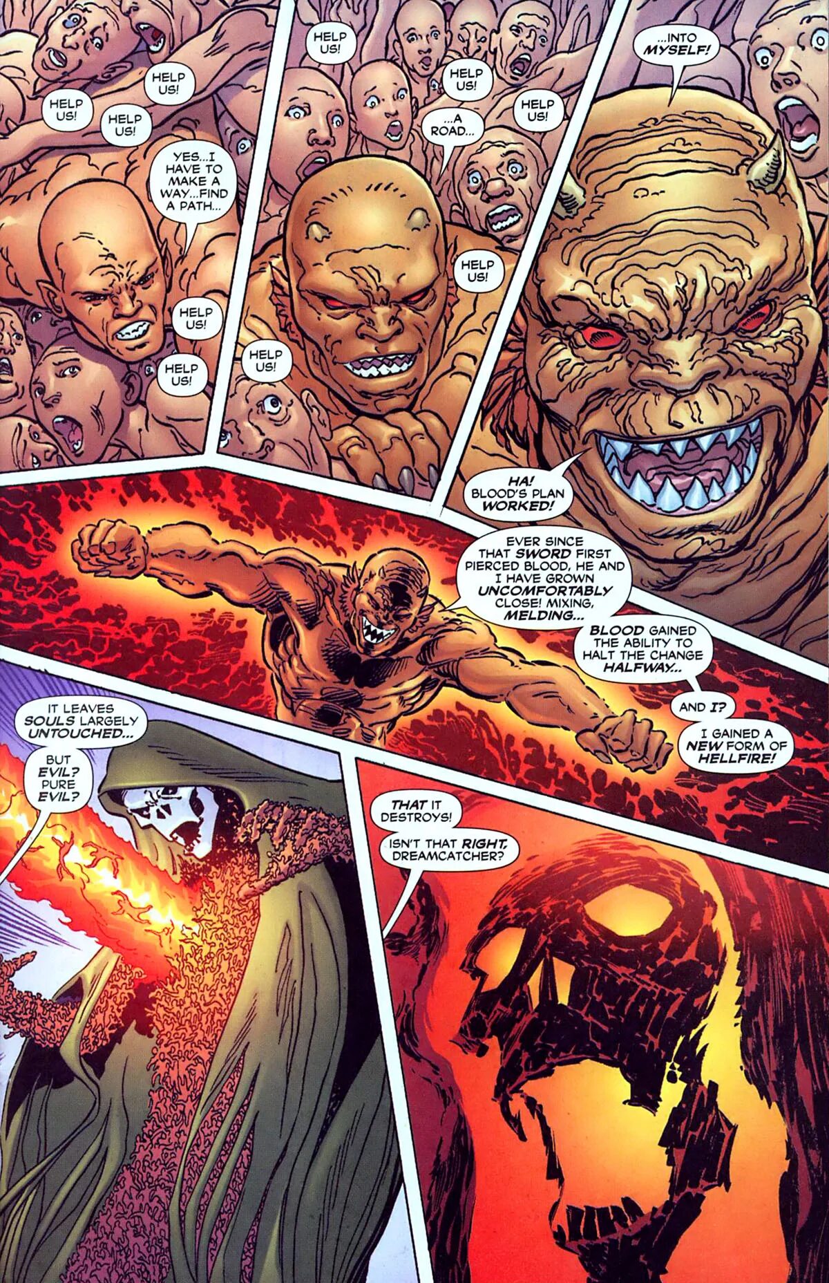 Демон комикс. Убер демон 9 ранга. destruction of the father.